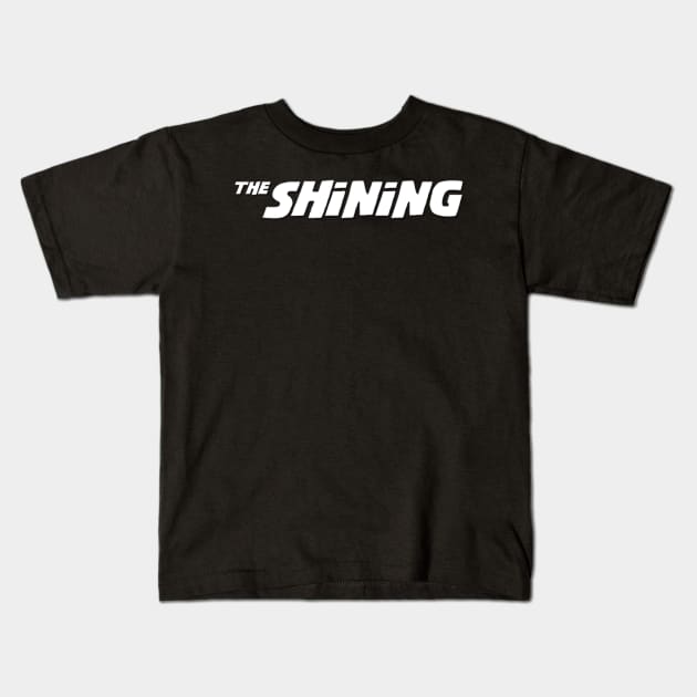 THE SHINING LOGO Kids T-Shirt by The Grand Guignol Horror Store